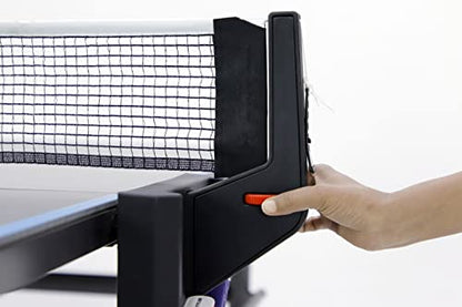 KETTLER Sport Outdoor 6 Table Tennis Table with 4-Player Bundle