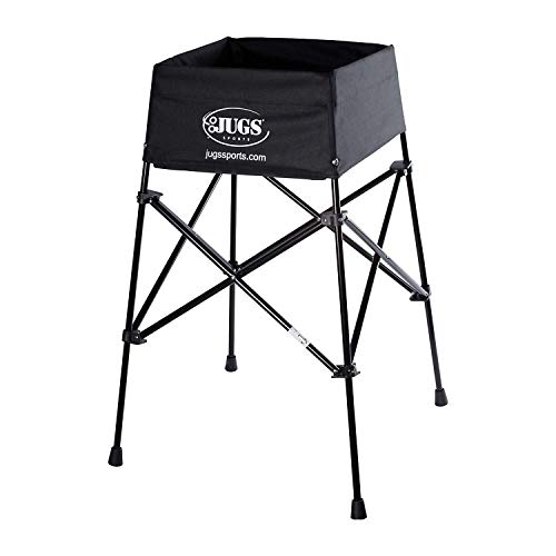 Jugs Back-Saver Ball Basket — Holds up to 100 Baseballs or 60 softballs. Lightweight and Durable, it collapses for Storage and can be Used Both Indoors and Outdoors