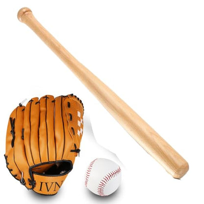 Baseball Bat, Classical Wood Youth for Training, Home for Teenagers Adults Use Wooden
