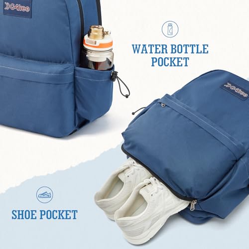 G4Free Pickleball Bag, Pickleball Backpack Fits 2 Paddles with Shoes Compartment and Fence Hook for Men and Women - color: Blue