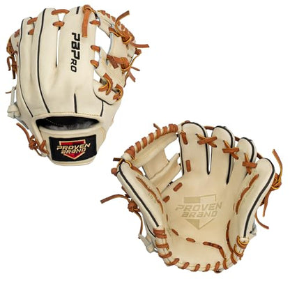 PBPRO Elite 10.5” Infield Baseball Training Glove – I Web Infield Trainer for Baseball