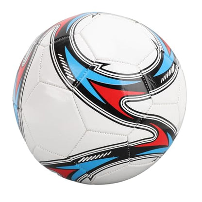 Alomejor Size 5 Soccer Ball, Premium PVC Wear Proof Sports Ball with Rubber Inner for Indoor Outdoor Training Match, Standard Soccer for Adults Teenagers
