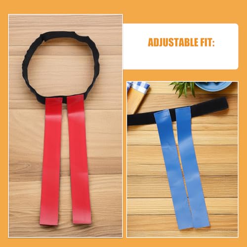 YARNOW 4pcs Flag Football Equipment: Kids Adjustable Hook And Loop Waist Belts With Flags - For Youth Sports Outdoor Games And Football Training Sessions