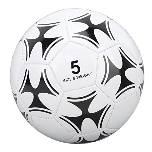 Airshi PU Leather Football Comfortable Foot Feeling Portable High Elastic KickResistant Professional Standard Size Kids Training Soccer Ball