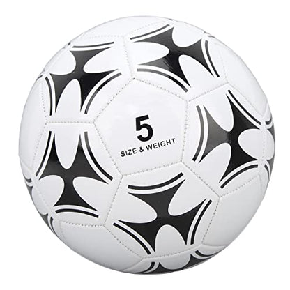 Airshi PU Leather Football Comfortable Foot Feeling Portable High Elastic KickResistant Professional Standard Size Kids Training Soccer Ball