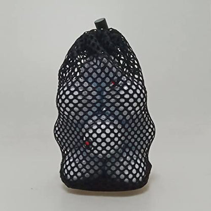 2-Pack Golf Ball & Pickleball Mesh Bag, Golf Balls Bag Sack, Multi-Purpose Net Pouch, Fit for Ping Pong, Table Tennis Ball, Bucket Balls, Household Small Tools Items Storage, Diving