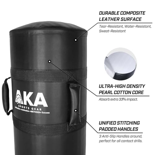 AKA Sports Gear Premium Heavy Duty Standing Tackling Dummy for Football, Basketball, and Martial Arts，45 inch High