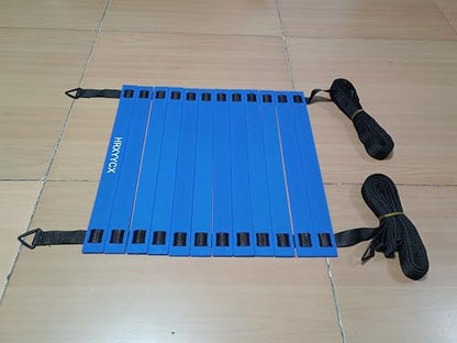 HRXYYCX Agility Ladder & Speed Cone Training Set, Used for Athletes to Increase Fast Footwork & Promote Health, Soccer, Football, Basketball, Tennis & Rugby k