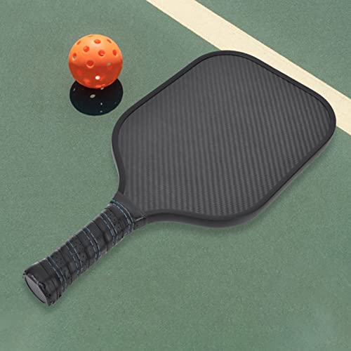 Carbon Fiber Paddle, Lightweight Portable Racquet with Polypropylene Honeycomb Core, Training Sports Equipment for Ball Control