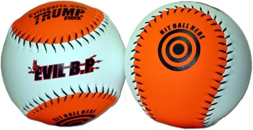 1 Dozen Evil Bp 12" Softballs - 44cor/.400 Compression (AK-Evil-BP) 12 Balls