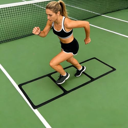 Rulbelok Compact Portable Speed Ladder for Balance Drills Suitable All Ages Easy Carry Thin Sports Ladder