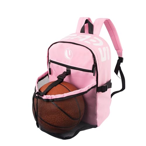 Basketball Backpack with Separate Ball Compartment & Shoe Storage - Durable Sports Bag for Kids & Youth, Water-Resistant Gym Bag for Soccer, Volleyball, and Basketball Gear Training