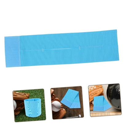 Baseball Glove Strap Holder Elastic Design for Secure Fit Softball Glove Wrap Ventilated Mitt Shaper for - color: Sky-blue