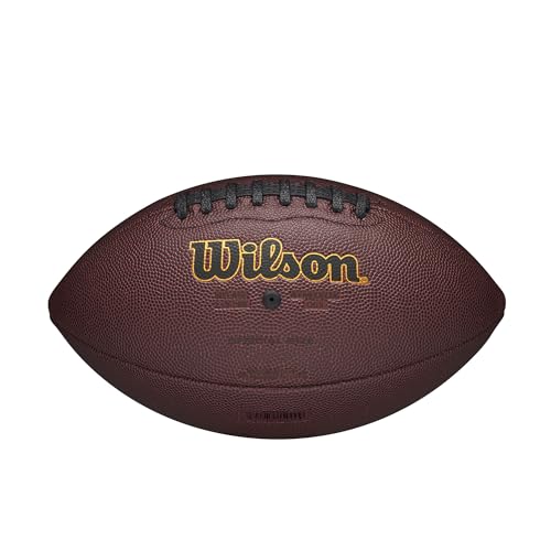 WILSON NFL Stride Footballs - color: Brown, size: Youth - Ages 12-14, style: Stride