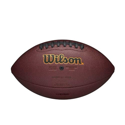 WILSON NFL Stride Footballs - color: Brown, size: Junior - Ages 9-12, style: Stride