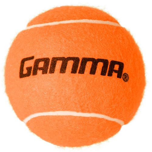 Gamma Sports Pressureless Tennis Balls Box - Ideal for Practice, Teaching, and Training with High-Visbility Felt - Indoor and Outdoor Court Play - 48 and 75 Pack Sizes