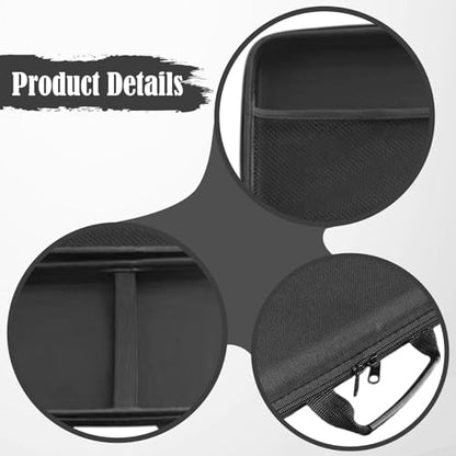 Yiju Ping Pong Paddle Case, Racket Protector MultifunctionTable Tennis Racket Case Pingpong Storage Bag EVA Hard Cover Case for Travel Outdoor Sports Gift