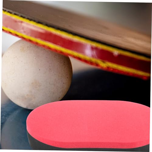 Table Tennis Paddle Cleaner Sponge for Paddle Maintenance Finish Portable Design for Outdoor Use Enhances Performance by Removing