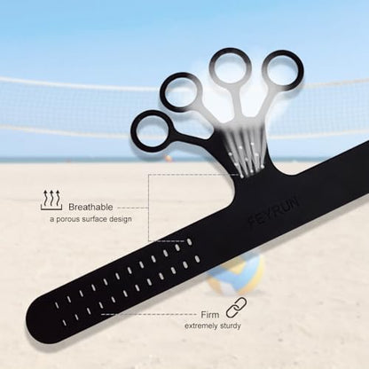 Volleyball Spike Glove, Flickglove Training Aid for Improving Topspin on Serves and Shooting with Different Resistance Levels
