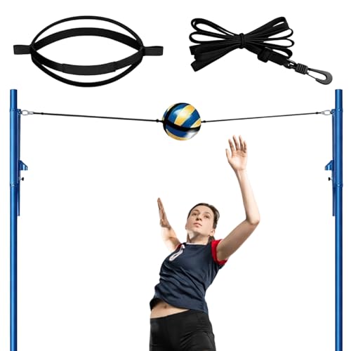 Volleyball Training Equipment Aid, Volleyball Rebounde,Serving, Spike,Set Trainer for Beginners Posture Corrector