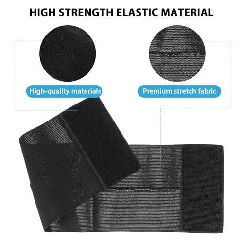 Vin Beauty 3 PCS Glove Wrap Band, Elastic Baseball and Softball Glove Strap, Durable Gloves Wrap for Quickly Forming Pocket Universal Fit Elastic Gloves Bands for Adult Youth Baseball Softball Mitts