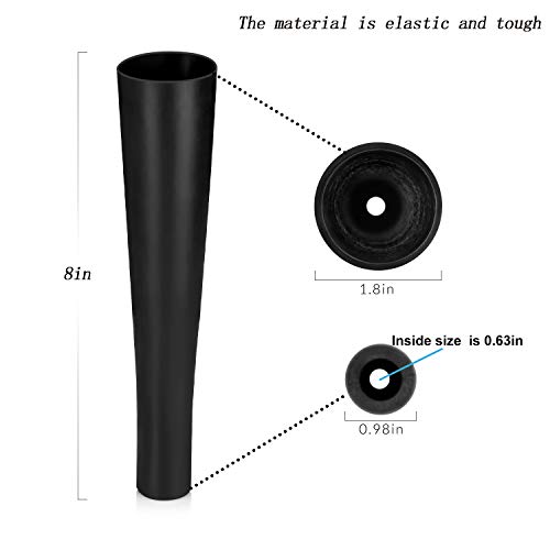 BaseGoal Baseball & Softball Batting Tee,Portable Hitting Tee,with Heavy Duty Base,Rolled Flexible Rubber Top,Adjustable Height for Kids or Adults - color: Black