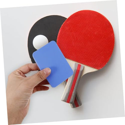 KICHOUSE Table Tennis Bat Sponge Racket Cleaning Supplies Portable Racket Cleaner Soft Sponge Paddle Wipes Tool