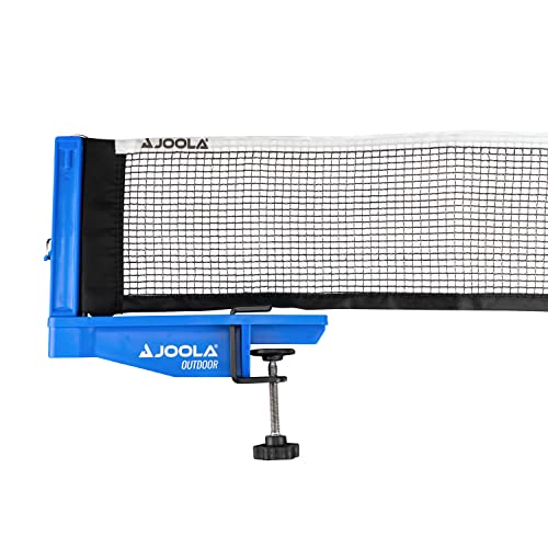 JOOLA Premium Avanti Table Tennis Net and Post Set - Portable and Easy Setup Ping Pong Screw On Clamp Net - color: Blue, size: 72 inches x 6"
