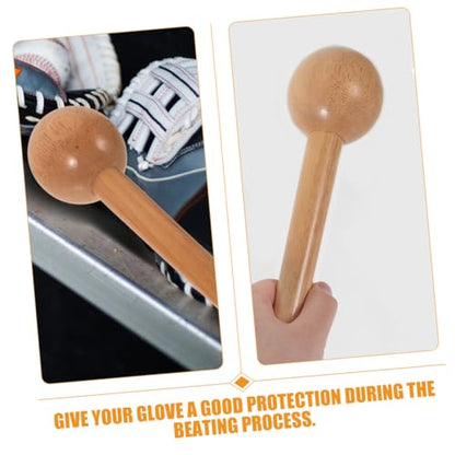 Abaodam Glove Mallet Hammer Youth Baseball Glove Accessory for Softening and Stretching Finger Portable and Easy to Grip Design