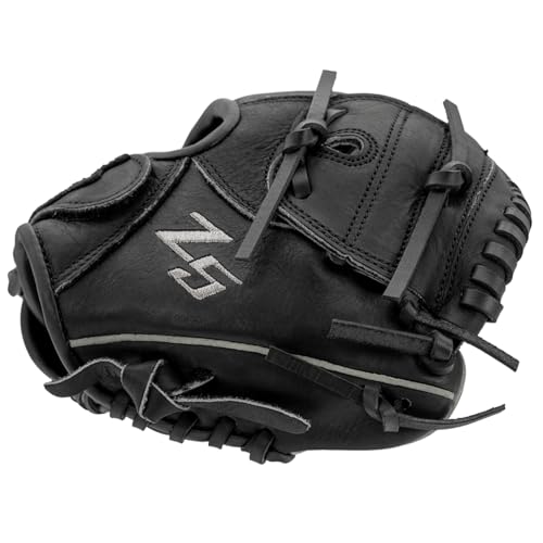 SSK Z5 Training Gear Quick Hands Infield Baseball Training Gloves 8.5” – 9” – 9.5” – 10” – 10.5” Right & Left Hand Throw - color: Black-850 Closed Web, size: 8.5" - Right Hand Throw