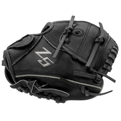 SSK Z5 Training Gear Quick Hands Infield Baseball Training Gloves 8.5” – 9” – 9.5” – 10” – 10.5” Right & Left Hand Throw - color: Black-850 Closed Web, size: 8.5" - Right Hand Throw