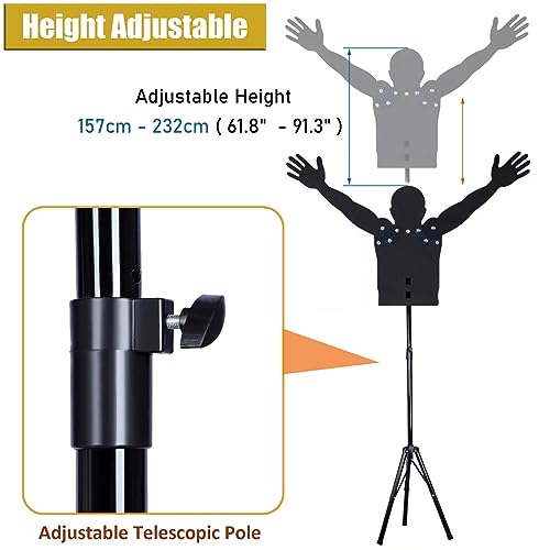 LXLZYXSF 2 Pcs Basketball Shoot Training Dummy Height Adjustable, Hands-Up Defender Mannequin - Adjustable Arms, Portable Dribbling Trainer, Gifts for Husband/Son (Color : S-Kids) - color: S-kids