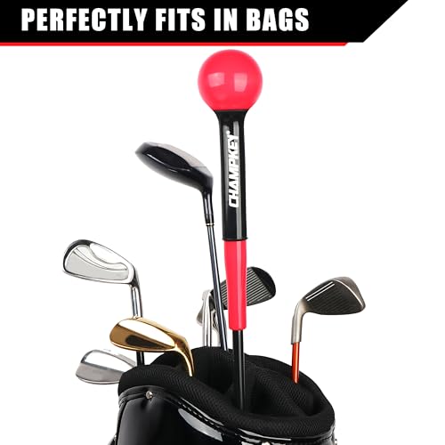 CHAMPKEY Golf Swing Trainer - Tempo & Flexibility Training Aids Warm-Up Stick Ideal for Golf Indoor & Outdoor Practice - size: 48"