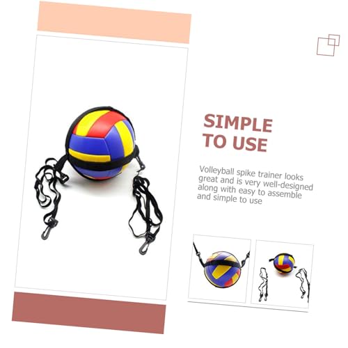 Toyvian 1Set Volleyball Spike Trainer Durable Exercise Tool for Practice Strap System for Spiking and Hitting Arm Swing Training