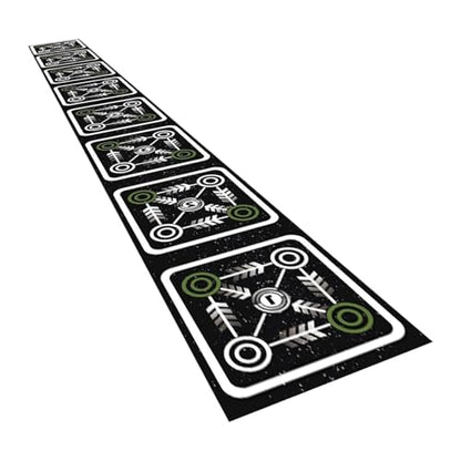 Agility Ladder Mat Footwork Practice Baseball Water Absorbent Speed Training Equipment Nonslip for Workout Sports Exercise - size: 40cmx360cm