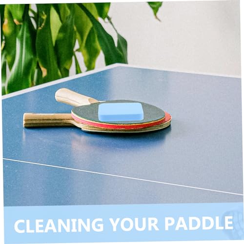 Happyyami Table Tennis Racket Sponges Erasers Sponge Paddle Cleaners Sponge Racket Cleaner Sponge Cleaner Washable