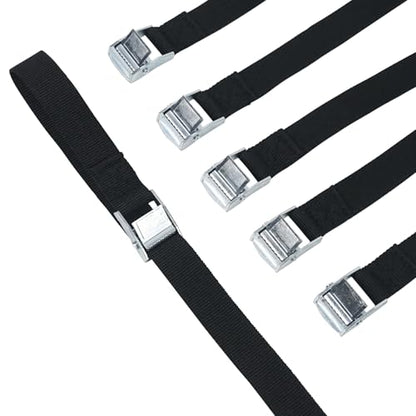 Aoneky 6-Pack Volleyball Net Tension Straps - Side Straps for Net Tension - color: Black