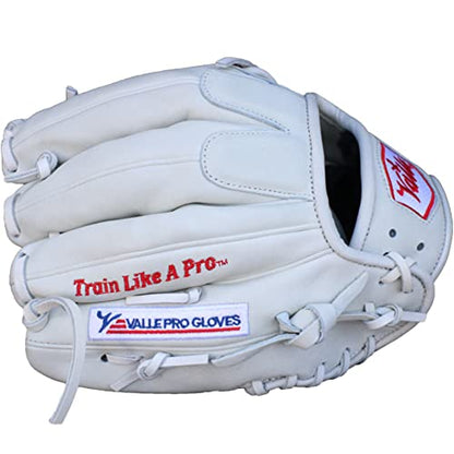 Valle Pro 1050WT Kip Leather Weighted 10.5” Baseball Outfield Training Glove