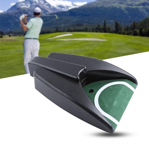 Golf Putting Cup, Automatic Putting Trainer, Golf Ball Return Putting Machine for Indoors, Home, Backyard, Practice