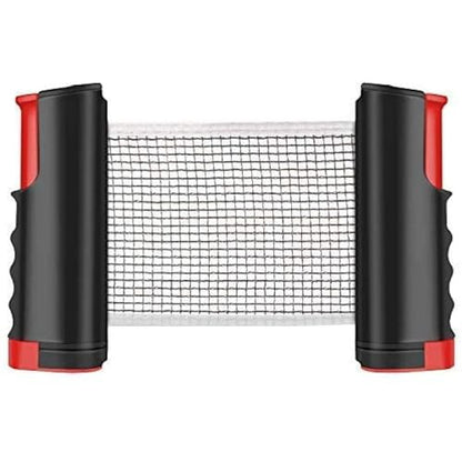 Table Tennis Nets, Adjustable Retractable Net Ping Pong Replacement Net, Portable Travel Holder Ideal for All Types of Tables, 170(max) x 19cm