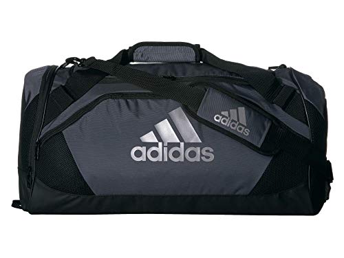 adidas Team Issue Duffel Bag – Durable for Sports & Travel - color: Team Onix Grey