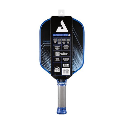 JOOLA Ben Johns CAS 16mm Carbon Fiber Pickleball Paddle - CAS Surface Tech - Control & Power Paddle - USAP Approved - Aero Curve - Feel-Tec Pure Grip - NFC Chip - color: Azure Blue, size: Hyperion