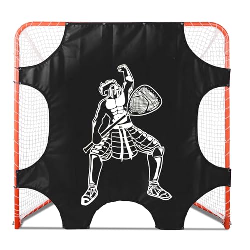 Kapler Lacrosse Goal Shooting Targets - 6x6ft Corner Target for Shooting Practice - Lacrosse Gifts for Boys and Girls - Fits Official Size Goals
