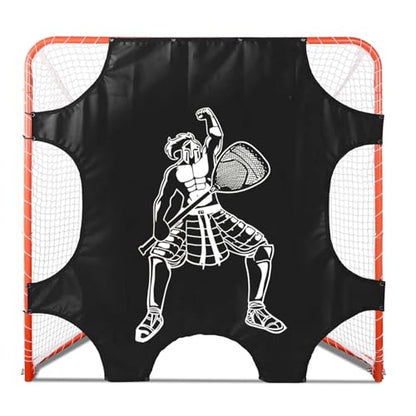 Kapler Lacrosse Goal Shooting Targets - 6x6ft Corner Target for Shooting Practice - Lacrosse Gifts for Boys and Girls - Fits Official Size Goals