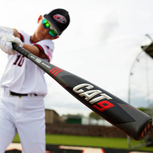 Marucci CAT9 USSSA Senior League Metal Baseball Bat, 2 3/4" Barrel - size: 30"/ 20 oz, style: -10
