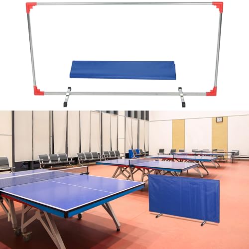 4 Pack Pickleball Barrier - Reusable Portable Ball Barrier Net & Table Tennis Training Barrier for Effortless Ball Retrieval, Court Surround & Home Practice