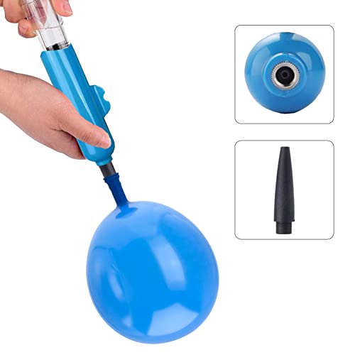 2PCS Ball Pumps with 5pcs Needles, Haploon Air Pump for Balls Portable Two-Way Quicker-Fill Hand Air Pump for Inflatables Soccer Basketball Volleyball Football Yoga Sport Balls Pool Floats Bike Tire