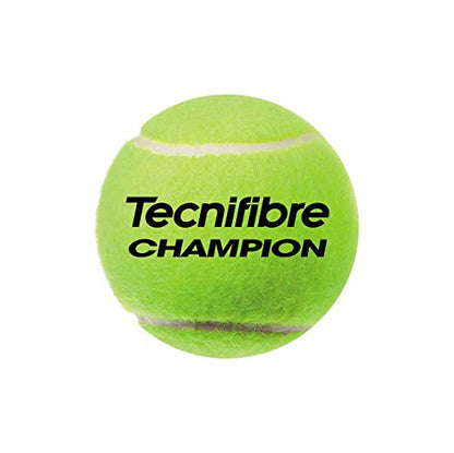 Tecnifibre Champion Tennis Ball (3-Ball) Can - Featuring Enduro Code Technology for Enhanced Durability and consistent Feel.