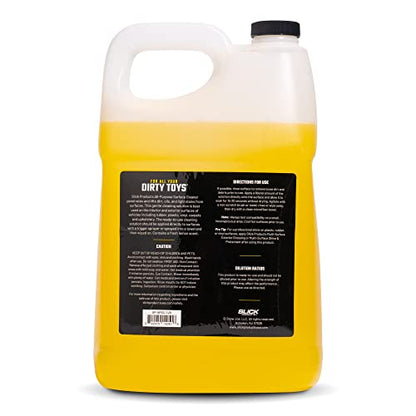 Slick Products All-Purpose Surface Cleaner – Heavy-Duty Interior & Exterior Car Cleaner for Vinyl, Plastic, Rubber, Carpet & Upholstery – Ready-to-Use Formula with Fresh Lemon Scent – 128 oz. - size: 128 Fl Oz (Pack of 1)