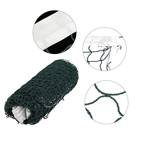 Zerodis Volleyball Tennis Badminton Net, Badminton Replacement Net Portable Badminton Tournament Net Volleyball Soccer Tennis Net for Backyard Beach Garden Schoolyard Indoor Outdoor